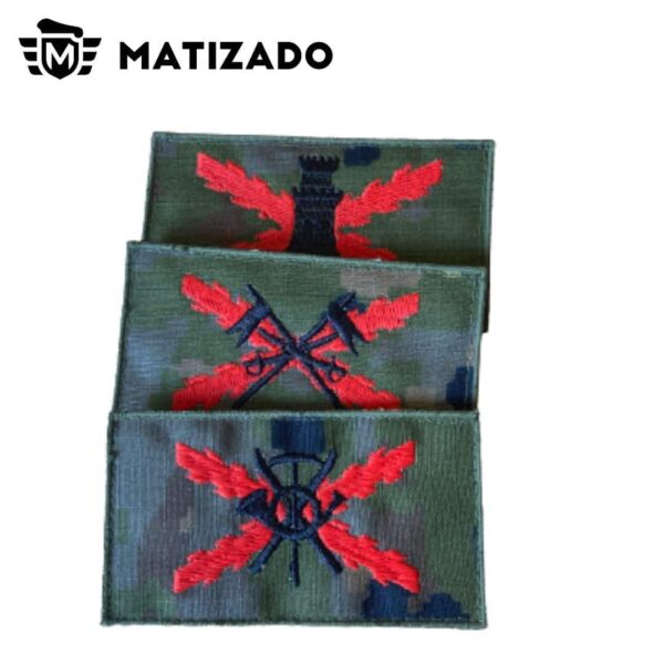 Parche para Casco de combate personalizable y acabado en velcro.