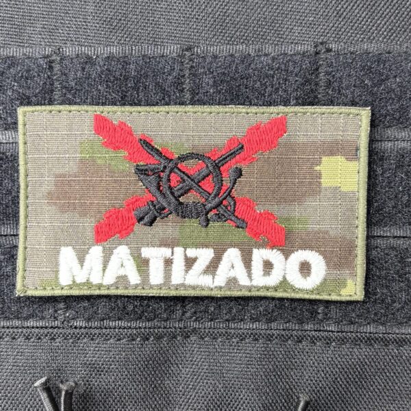 Parches para Casco de combate personalizables con hilo fluorescente