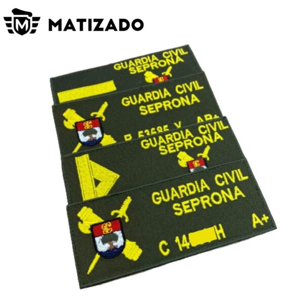 GALLETA SEPRONA GUARDIA CIVIL BORDADA PERSONALIZADA