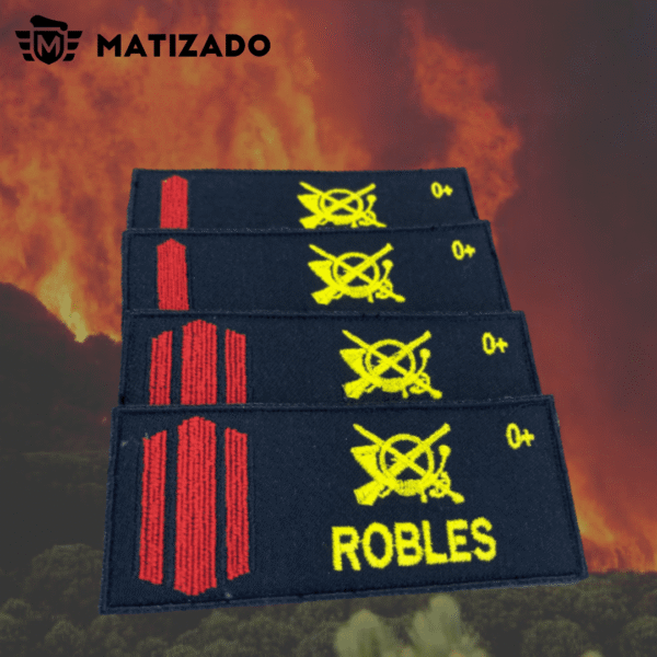 Galleta militar de pecho bordada UME