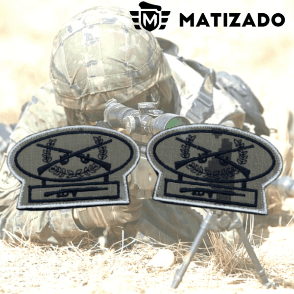 Parche bordado tirador selecto Ejercito de Tierra