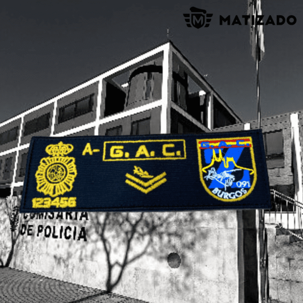 Tira identificativa para chaleco GAC BURGOS