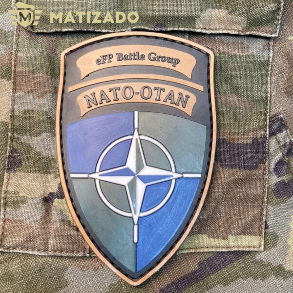 Parche OTAN eFP Battle Group en PVC