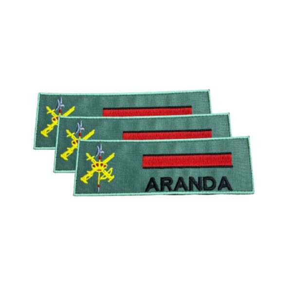 Galleta sarga Legión Española acabada en velcro