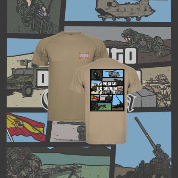 Camiseta GTA IV Ejercito de Tierra