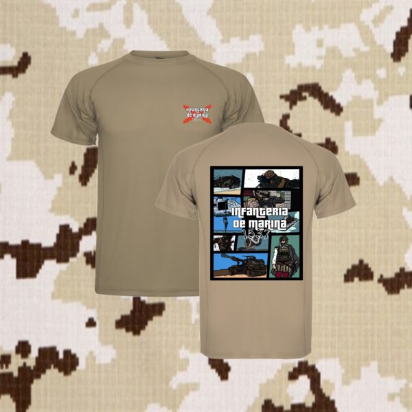 Camiseta GTA IV Infantería de Marina