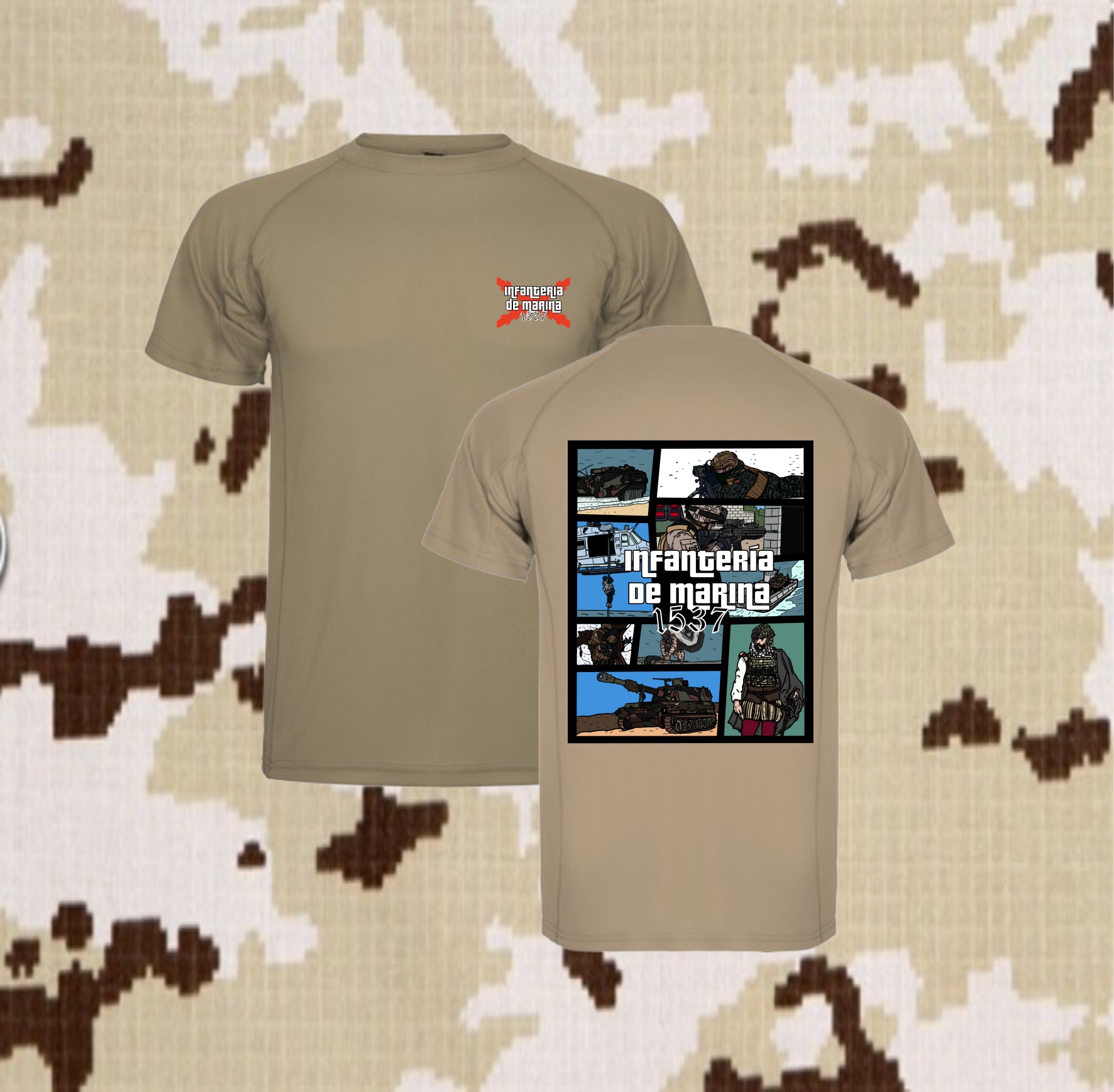 Camiseta GTA IV Infantería de Marina