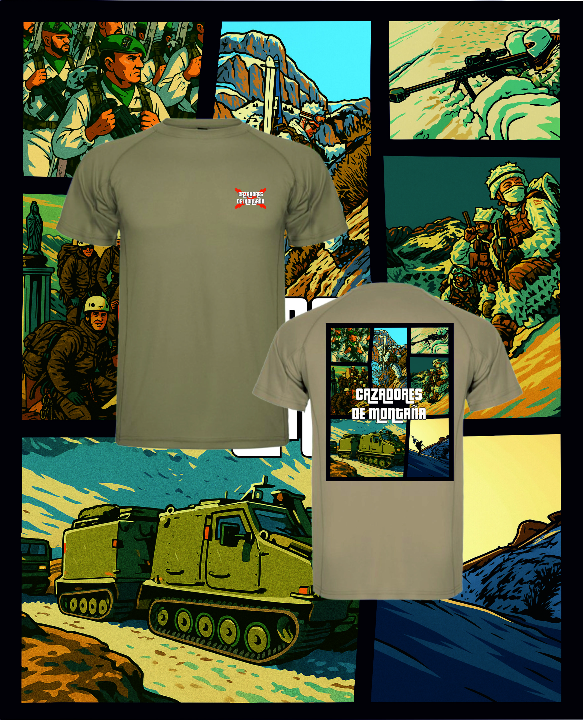Camiseta GTA Montaña