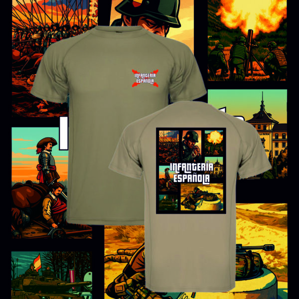 Camiseta GTA Infanteria Española