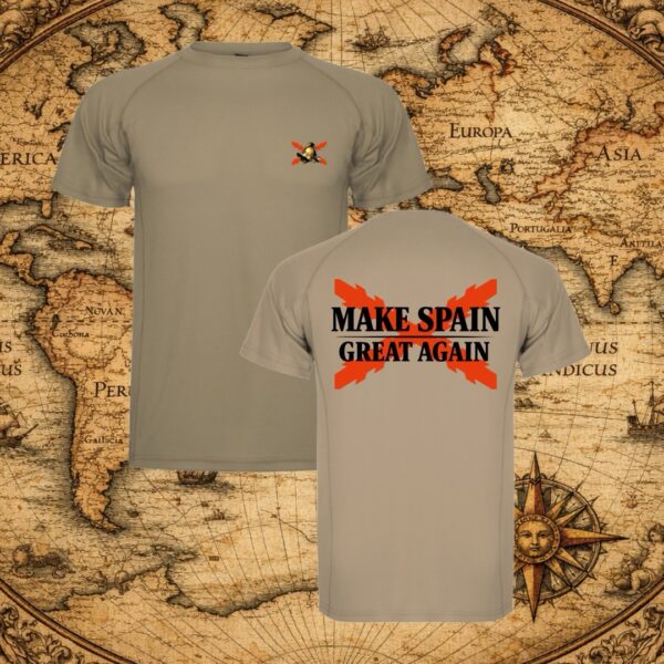 Camiseta MAKE SPAIN GREAT AGAIN con ASPA