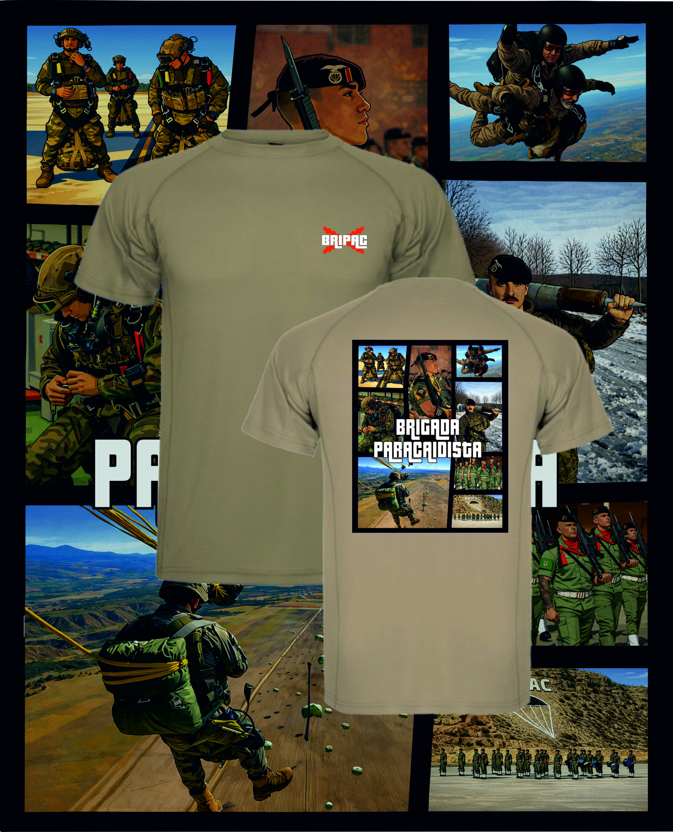 Camiseta GTA BRIPAC