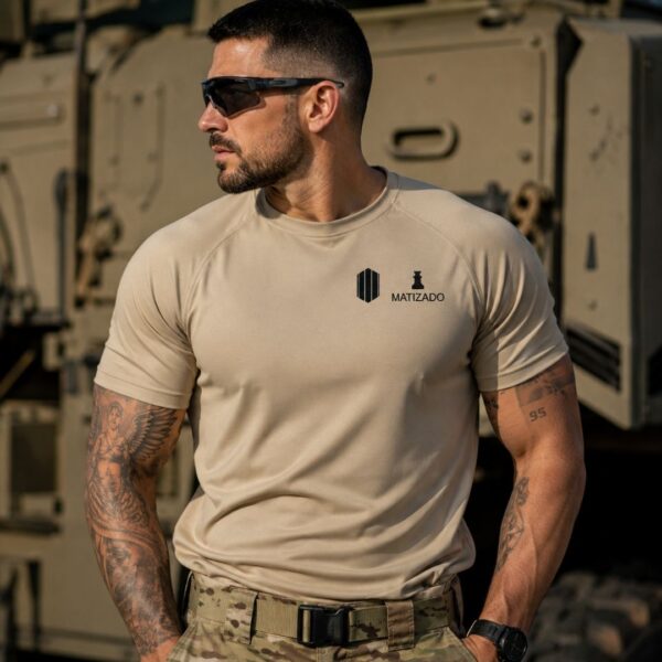 camiseta con gallera reglamentaria ejrecito de tierra